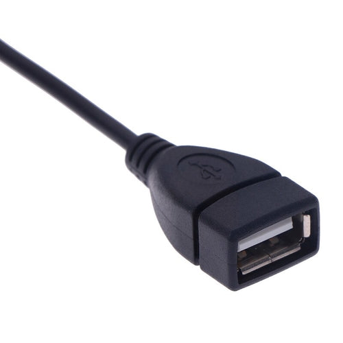 1 USB-Verlängerungskabel Stecker auf Buchse mit Ein-/Ausschalter