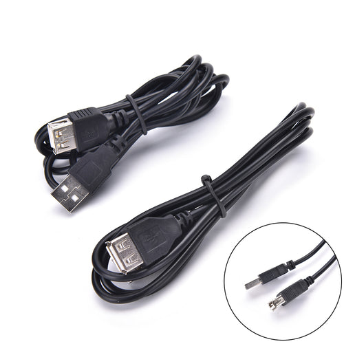 1 m/1,5 m USB 2.0 Verlängerungskabel mit Stecker Typ A