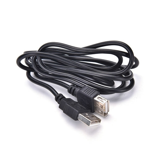 Cable de extensión USB 2.0 de 1 m/1,5 m con conector macho tipo A
