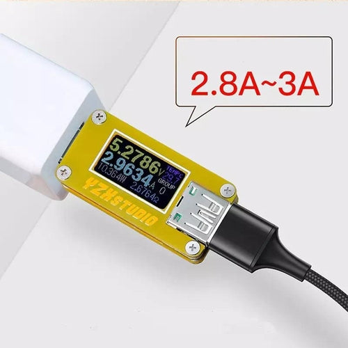 4-in-1-Mehrfachladekabel – USB auf 4x USB Typ C – 2er-Pack