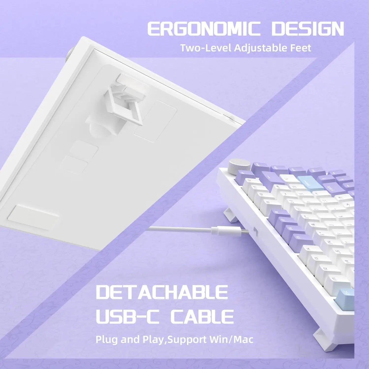 AJAZZ AK820 - Teclado mecánico, diseño del 75%