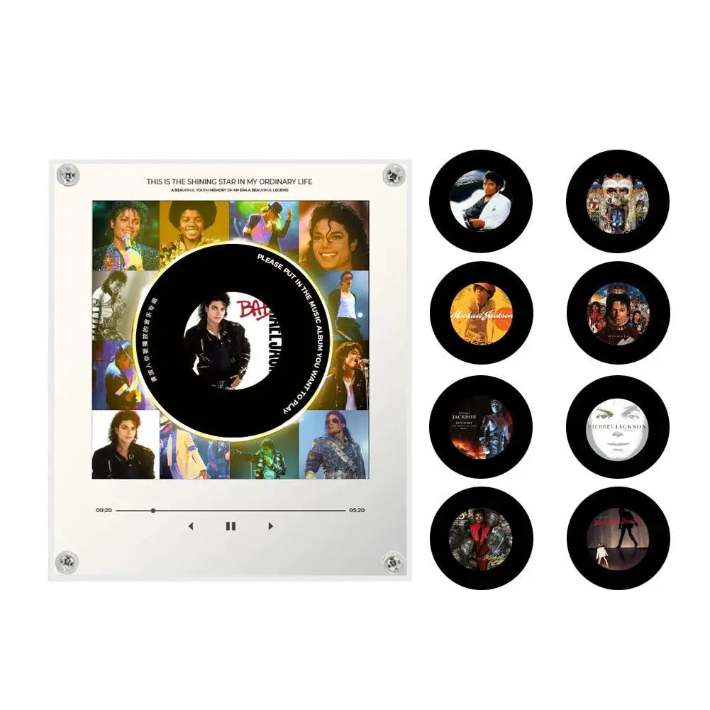 Reproductor de música NFC con discos. Legend of Pop / JB Pop Star / TS Golden Dream