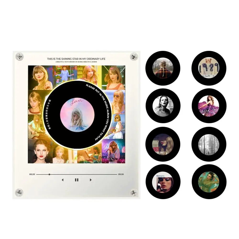 Reproductor de música NFC con discos. Legend of Pop / JB Pop Star / TS Golden Dream