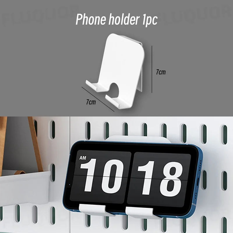 Tablero perforado para sala de juegos, muy personalizable