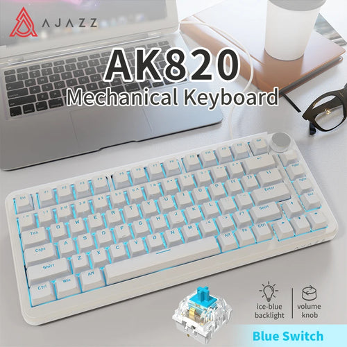 AJAZZ AK820 - Mechanische Tastatur, 75% Layout