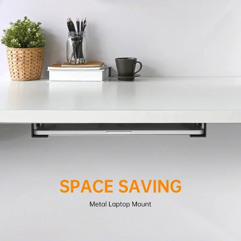 Soporte de portátil para debajo de la mesa