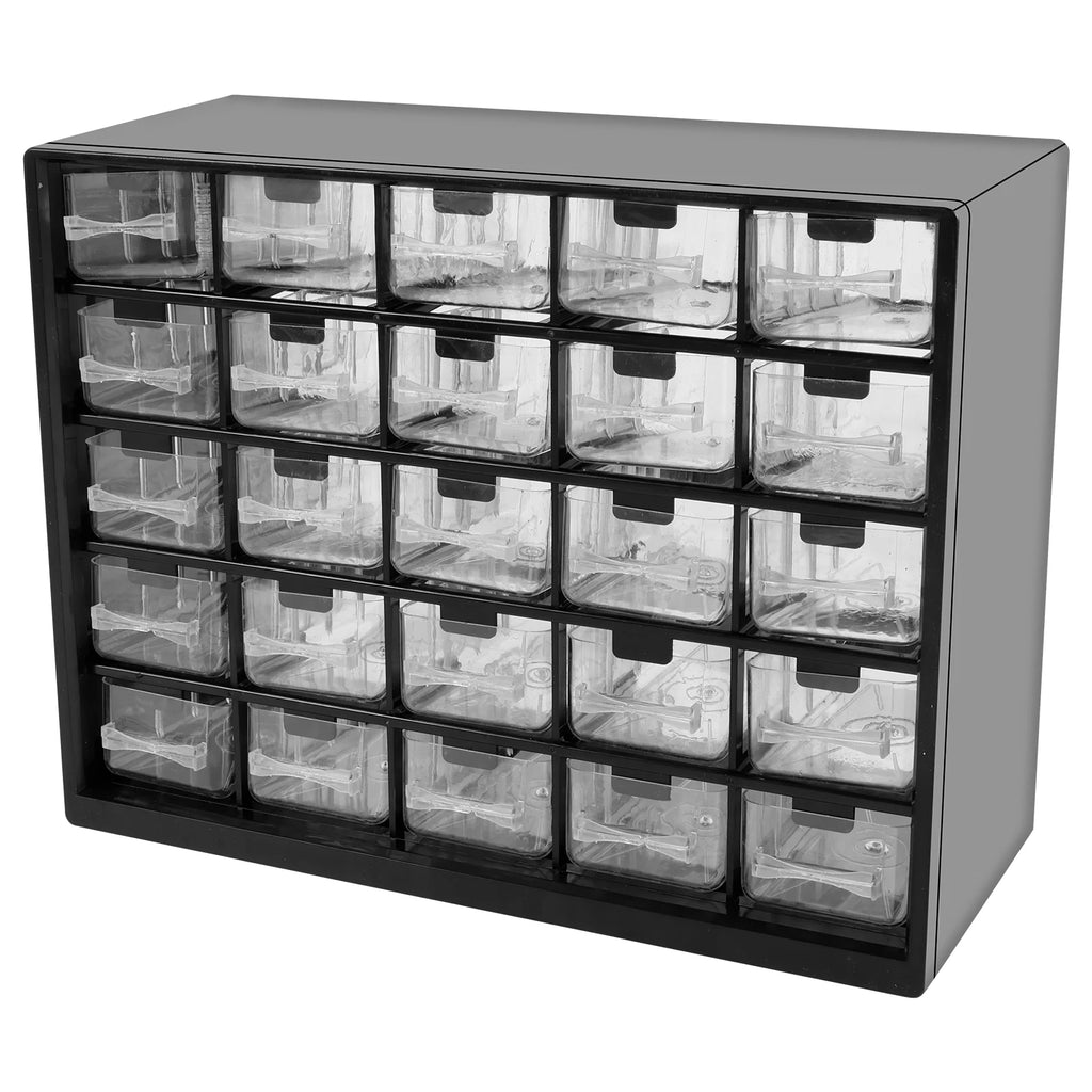 25-Drawer Plastic Storage Cabinet
