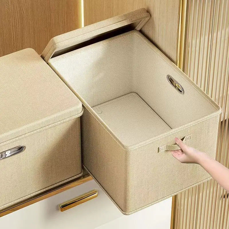 Caja de almacenamiento de tela