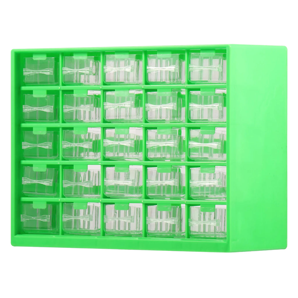 25-Drawer Plastic Storage Cabinet